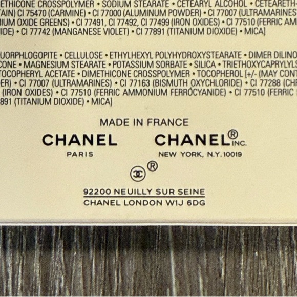 Chanel Les Beiges Healthy Glow Natural Eyeshadow Palette MEDIUM Brown Black - Picture 3 of 11